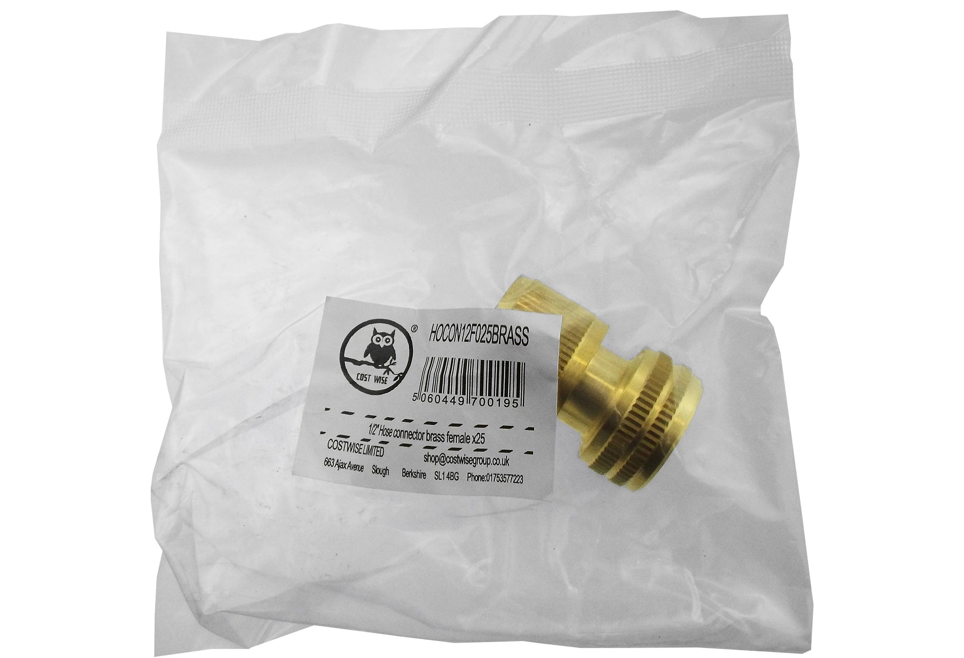 Hose Connector Snap-On Female Brass 1/2” Hose - Best4Trade-Retail Garden watering