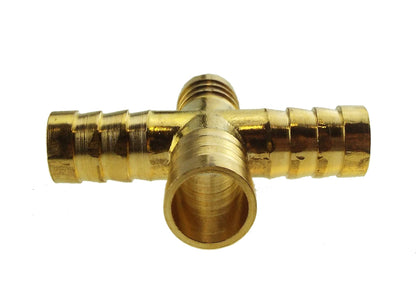 Brass Cross Joiner 12.5mm - Best4Trade-Retail Tech Hose & Fittings