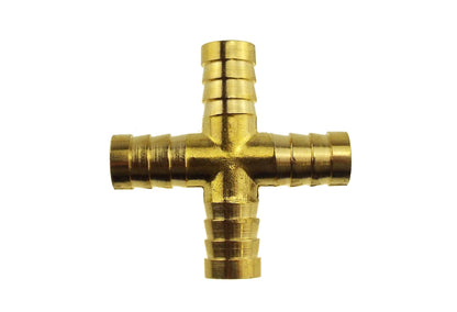 Brass Cross Joiner 12.5mm - Best4Trade-Retail Tech Hose & Fittings