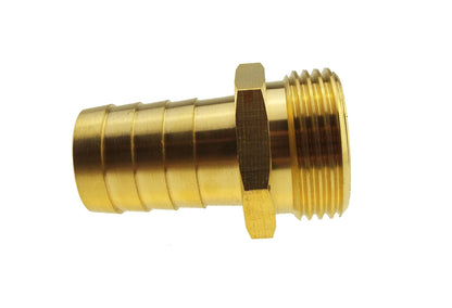 Brass Straight Joiner 19mm - 3/4" BSPM - Best4Trade-Retail Tech Hose & Fittings