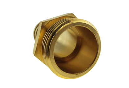 Brass Straight Joiner 25mm - 3/4" BSPM
