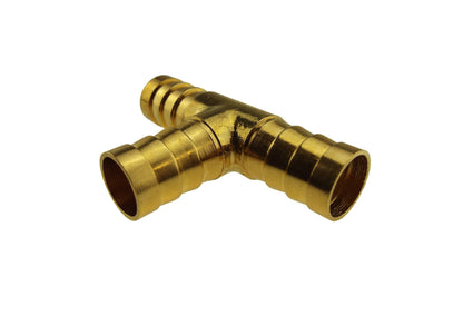 Brass Tee Connector 19mm - Best4Trade-Retail Tech Hose & Fittings