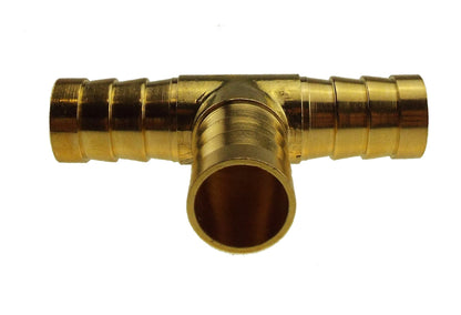 Brass Tee Connector 19mm - Best4Trade-Retail Tech Hose & Fittings