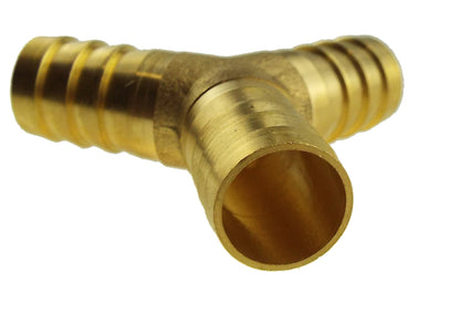 Brass Tee Y Connector 6mm