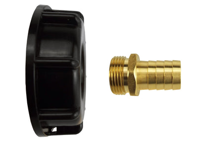 IBC 2” S60X6 Cap with 13mm Brass Barb - Best4Trade-Retail