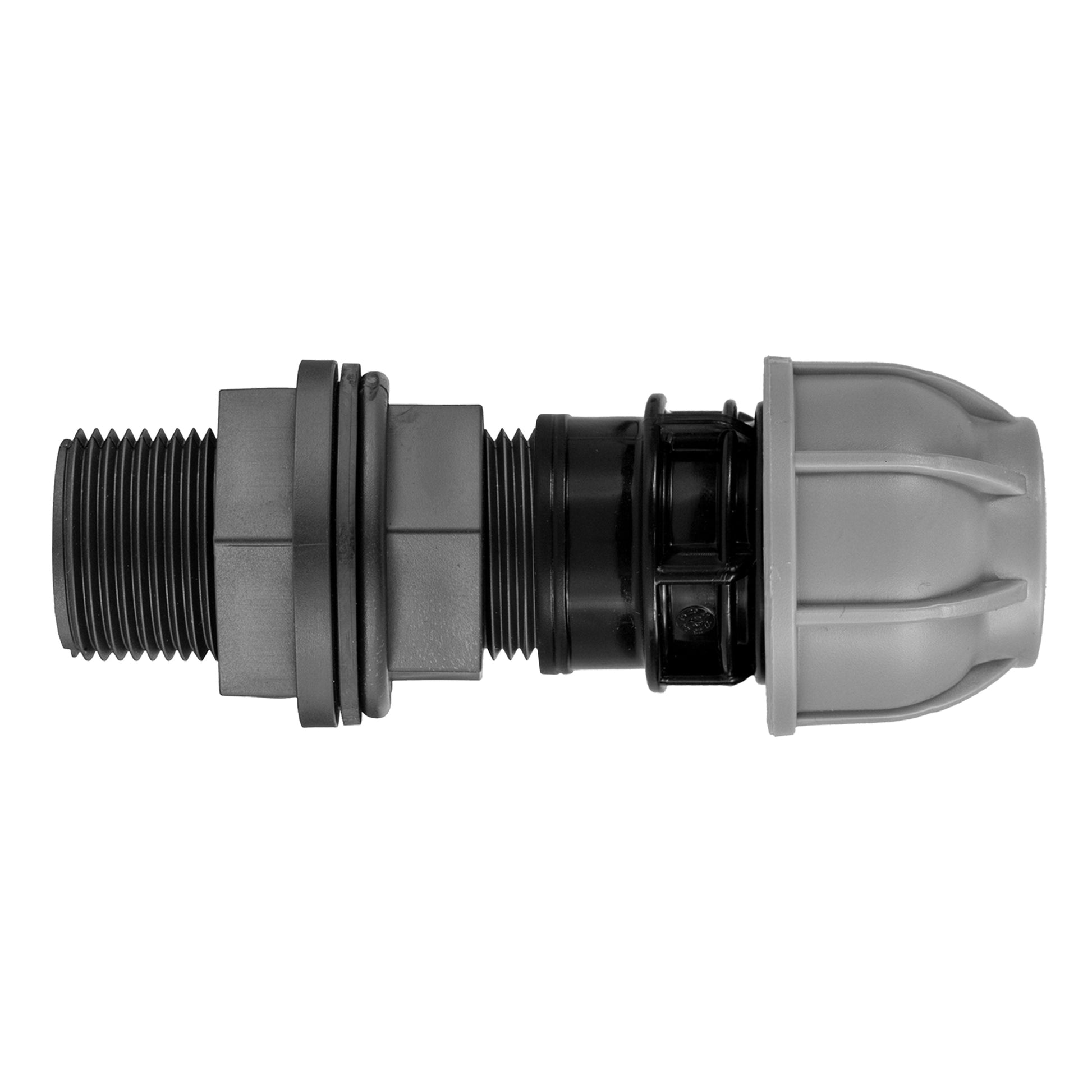1” BSP Water Butt Fitting with 25mm MDPE Straight - Best4Trade-Retail Garden watering