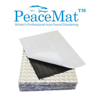 Camper Van Sound Deadening Pads, PeaceMAT™ XR (20 Sheets) Silver