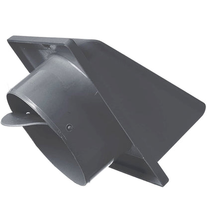 External Graphite Louvre Vent KRD/100G fi100mm - Best4Trade-Retail