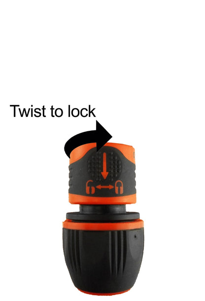 Cost Wise Click and Lock Hose Connector 1/2"-3/4" Hose - Best4Trade-Retail Garden watering