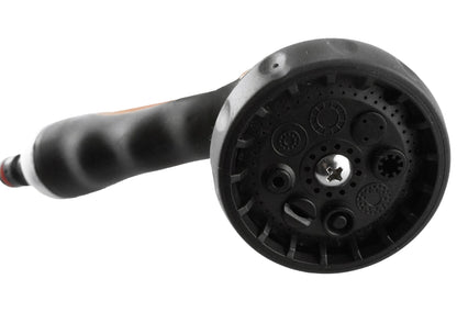 Hose Gun Water Sprayer 8-Pattern Multi-Function, Cost Wise Black/Orange - Best4Trade-Retail