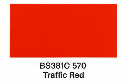 381C 570 Traffic red 400ml Aerosol Available in any Finish