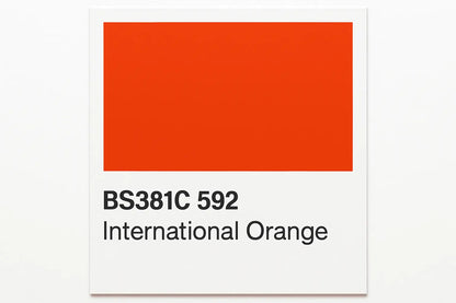 381C 592 International orange 400ml Aerosol Available in any Finish