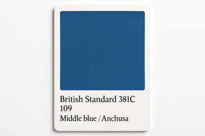 British Standard  381C 109	Middle blue / Anchusa 400ml Aerosol Available in any Finish