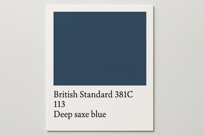 British Standard  381C 113 Deep saxe blue 400ml Aerosol Available in any Finish