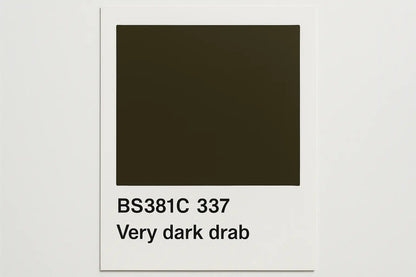 381C 337 Very dark drab 400ml Aerosol Available in any Finish