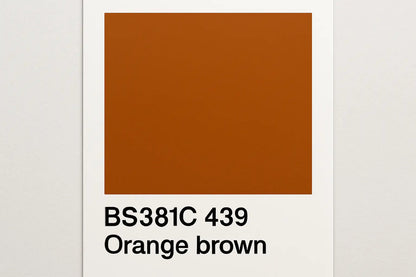 381C 439 Orange brown 400ml Aerosol Available in any Finish