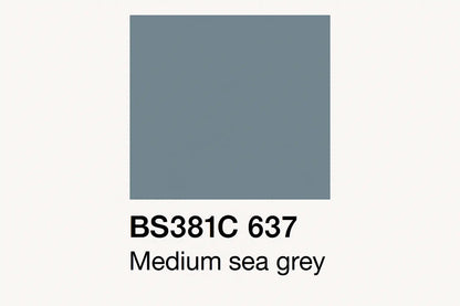 381C 637 Medium sea grey 400ml Aerosol Available in any Finish