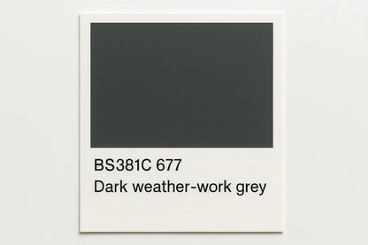 381C 677 Dark weather-work grey 400ml Aerosol Available in any Finish