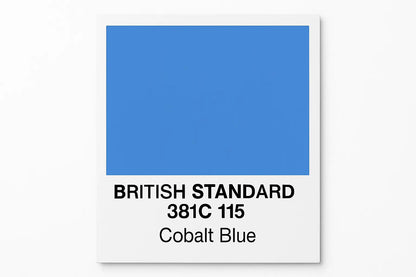 British Standard 381C 115 Cobalt blue 400ml Aerosol Available in any Finish
