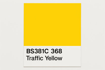 381C 368 Traffic Yellow 400ml Aerosol Available in any Finish