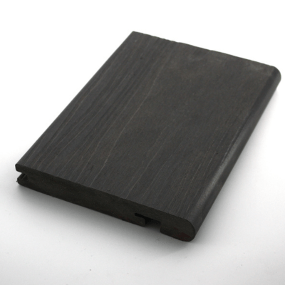 RynoTerrace Signature Mahogany Capped Composite Bullnose Deck Board Sample - Ryno Outdoor & Garden
