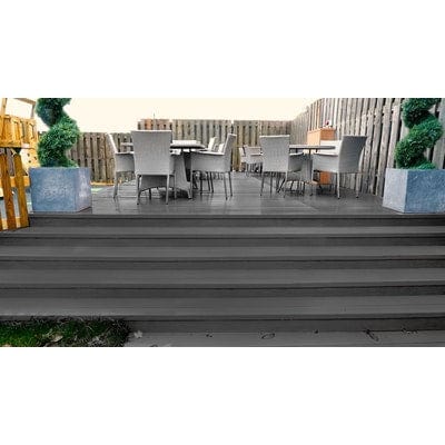 Triton WPC Double Faced Decking Board Sample - Storm Building Products Outdoor & Garden