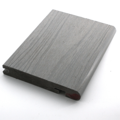 RynoTerrace Signature Mahogany Capped Composite Bullnose Deck Board Sample - Ryno Outdoor & Garden