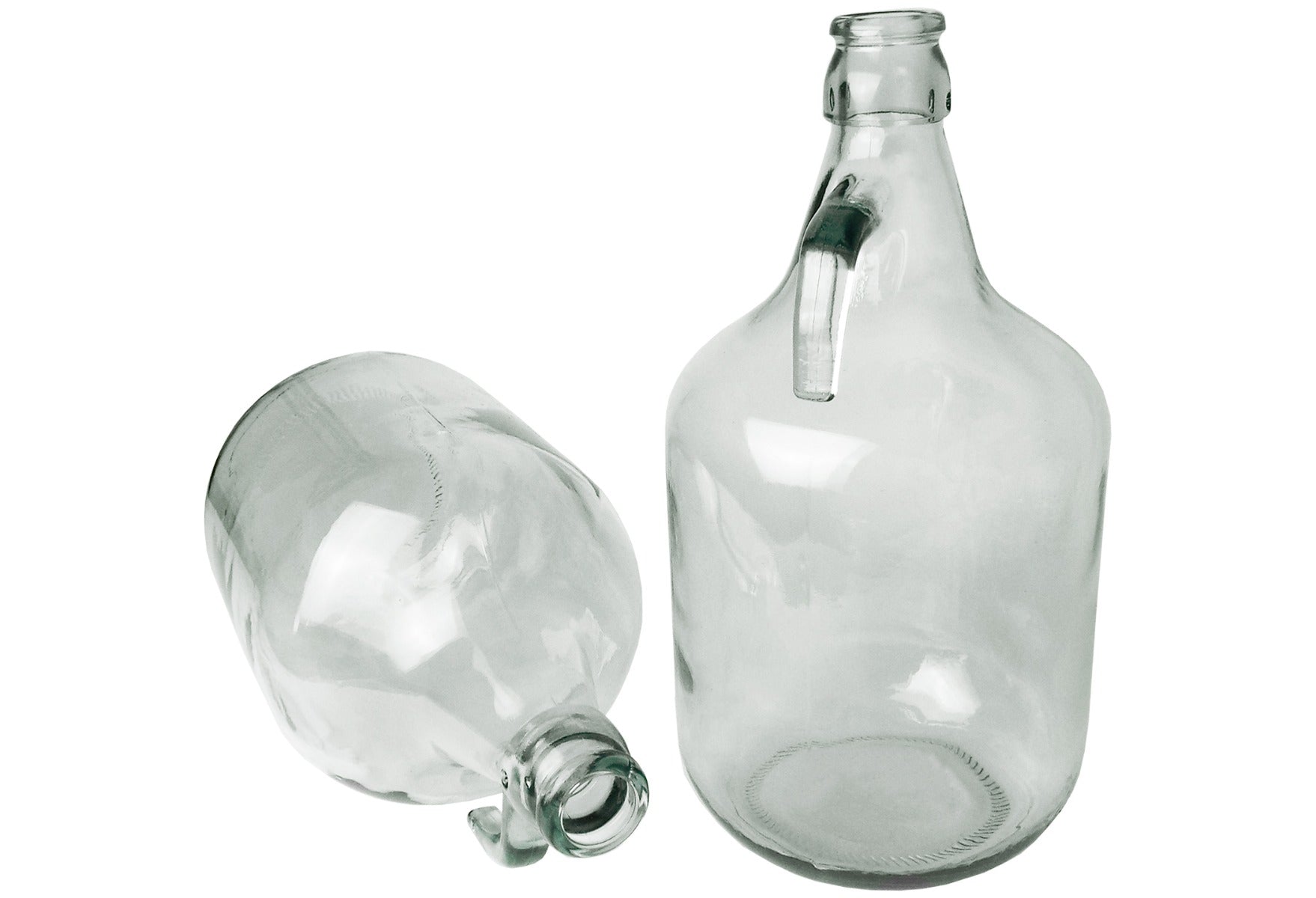 Glass Demijohn 5L 2 Pack Plain - Best4Trade-Retail Costwise Home Brewing