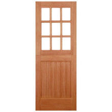 Load image into Gallery viewer, LPD Stable Hardwood M&amp;T Straight Top 9 Unglazed Light Panels External Door - All Sizes - LPD Doors
