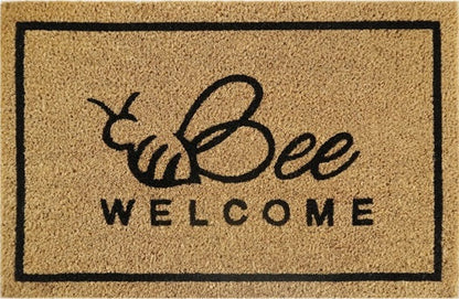 Doormat 60cm x 40cm - 'Bee Welcome' - Best4Trade-Retail Garden watering