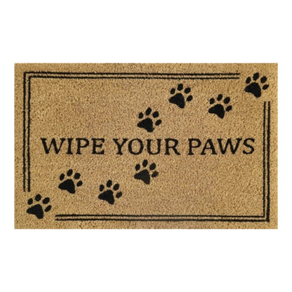 Doormat 60cm x 40cm - 'Wipe Your Paws' - Best4Trade-Retail Garden watering
