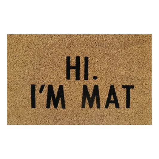 Doormat 60cm x 40cm - 'Hi. I'm Mat' - Best4Trade-Retail Garden watering