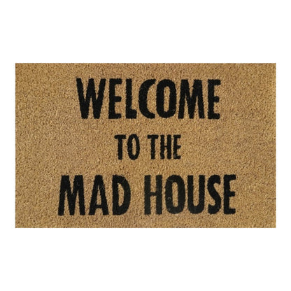 Doormat 60cm x 40cm - 'Welcome To The Mad House' - Best4Trade-Retail Garden watering