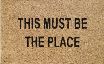 Doormat 60cm x 40cm - 'This Must Be The Place' - Best4Trade-Retail Garden watering