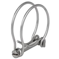 Double Wire Hose Clamp Galvanised 25mm-29mm - Best4Trade-Retail Tech Hose & Fittings