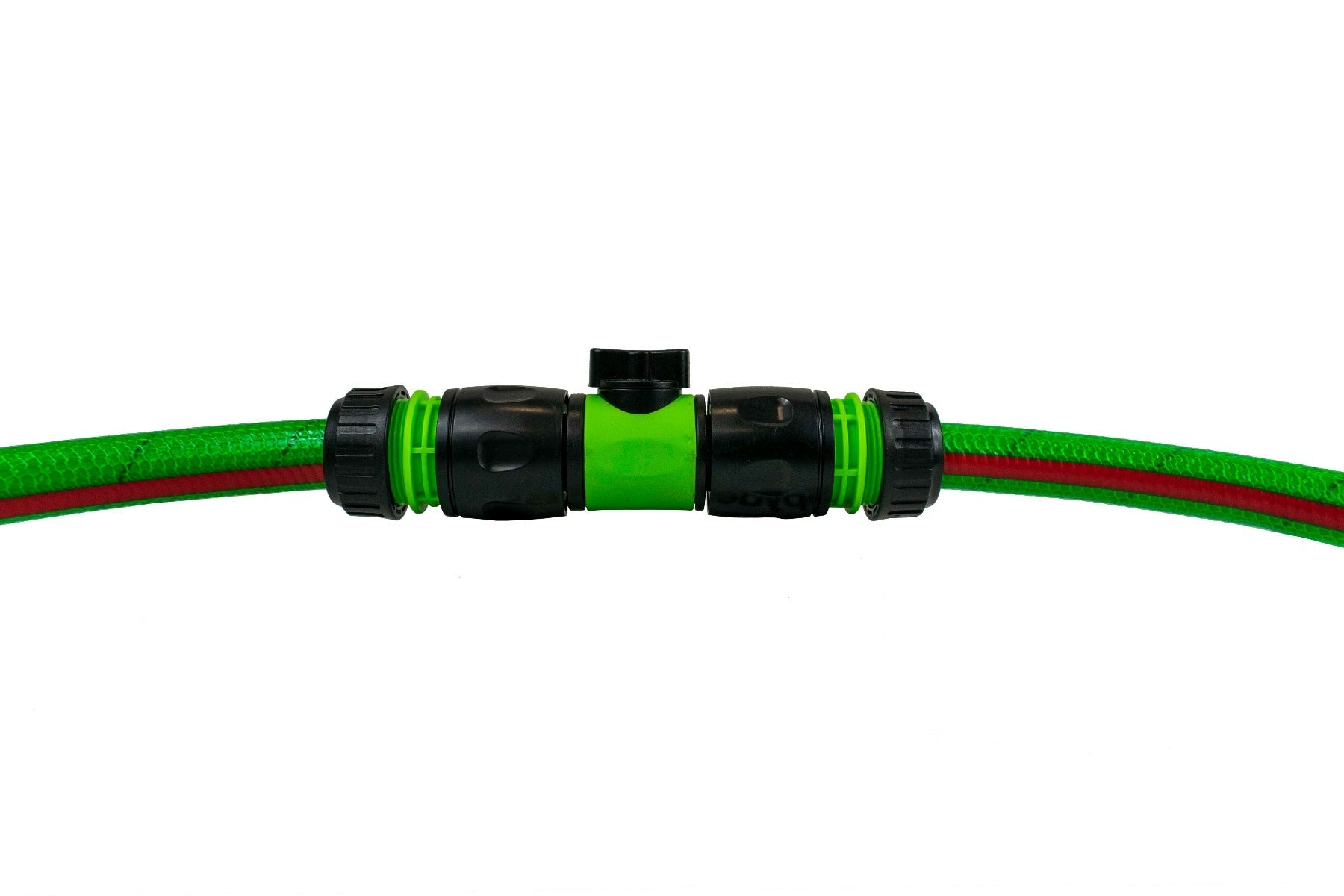 Cost Wise Snap On Male-Male In Line Valve Kit Black/Green - Best4Trade-Retail Garden watering