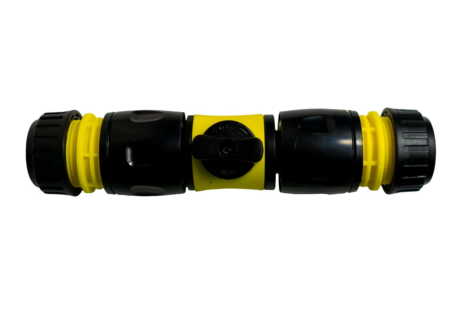 Cost Wise Snap On Male-Male In Line Valve Kit Yellow/Black - Best4Trade-Retail Garden watering