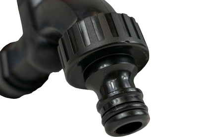 3/4" BSPM Plastic Tap Black/Orange - Best4Trade-Retail Garden watering