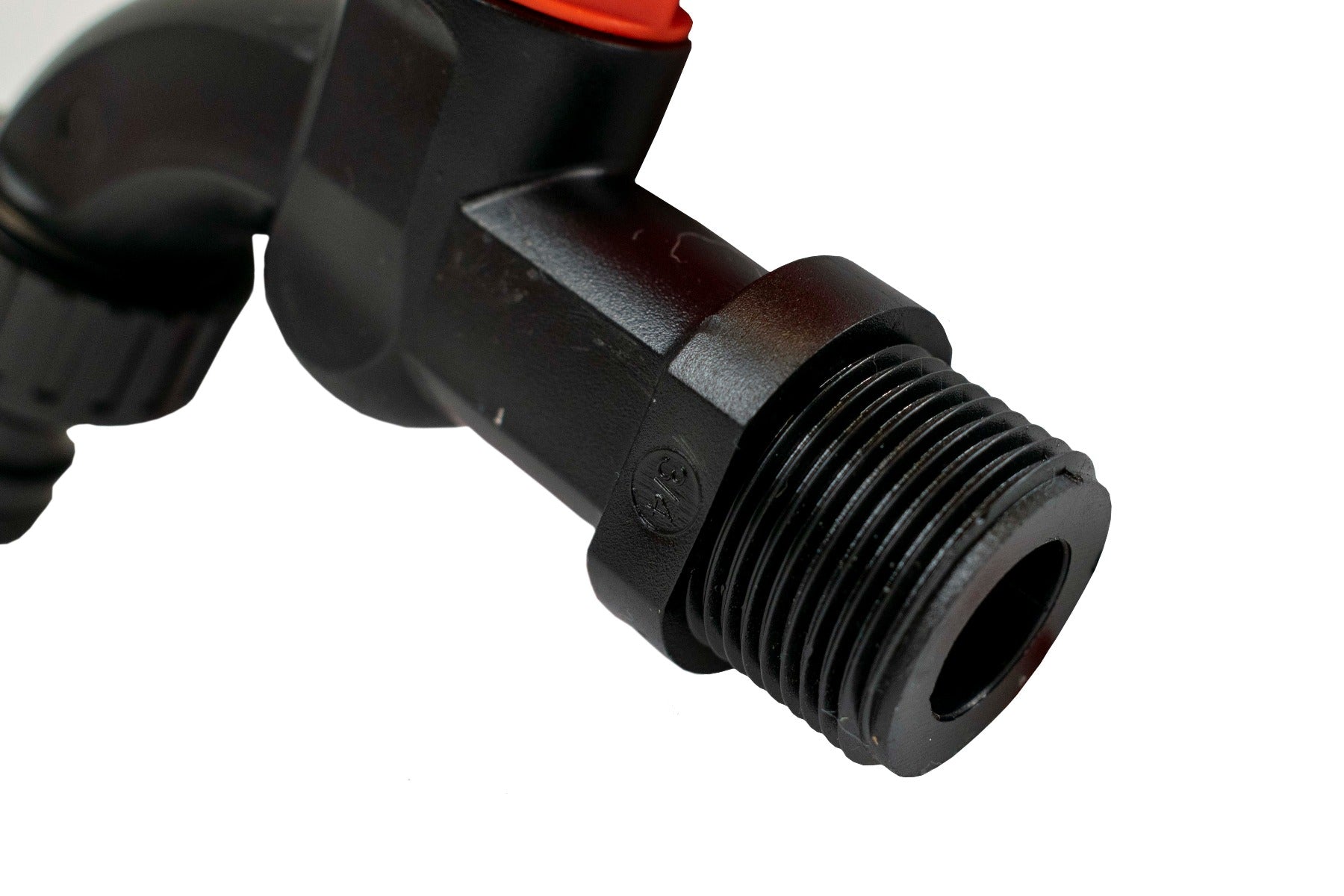 3/4" BSPM Plastic Tap Black/Orange - Best4Trade-Retail Garden watering