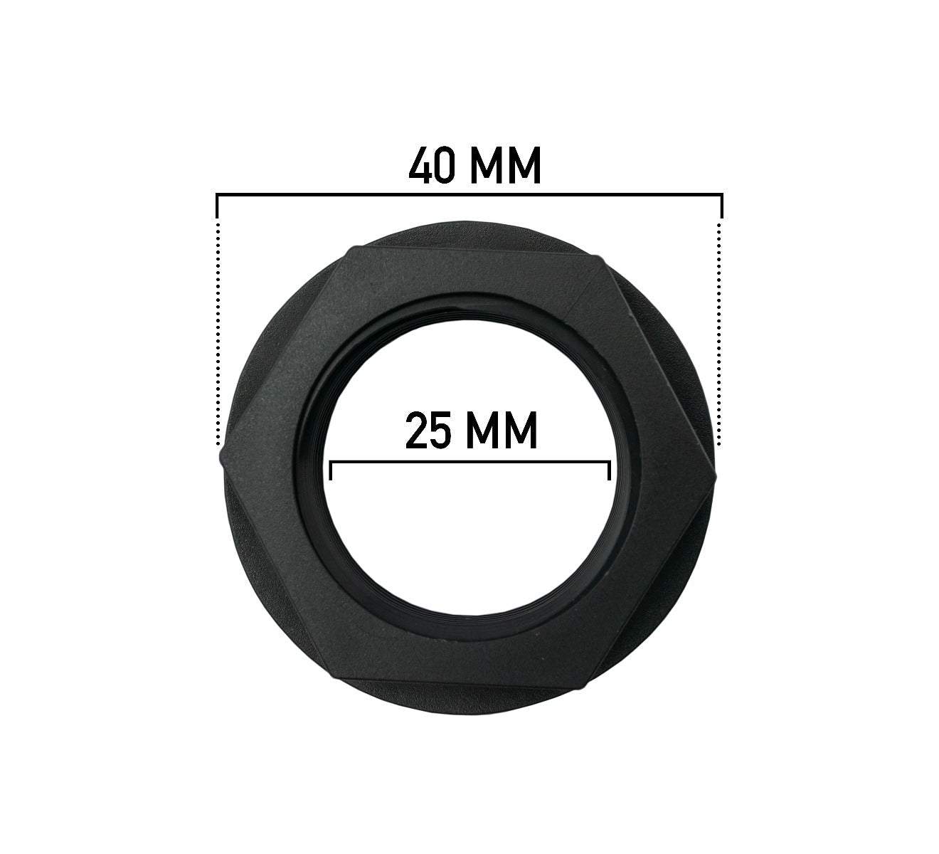 3/4" BSPF Back Nut With Washer - Best4Trade-Retail Tech Hose & Fittings