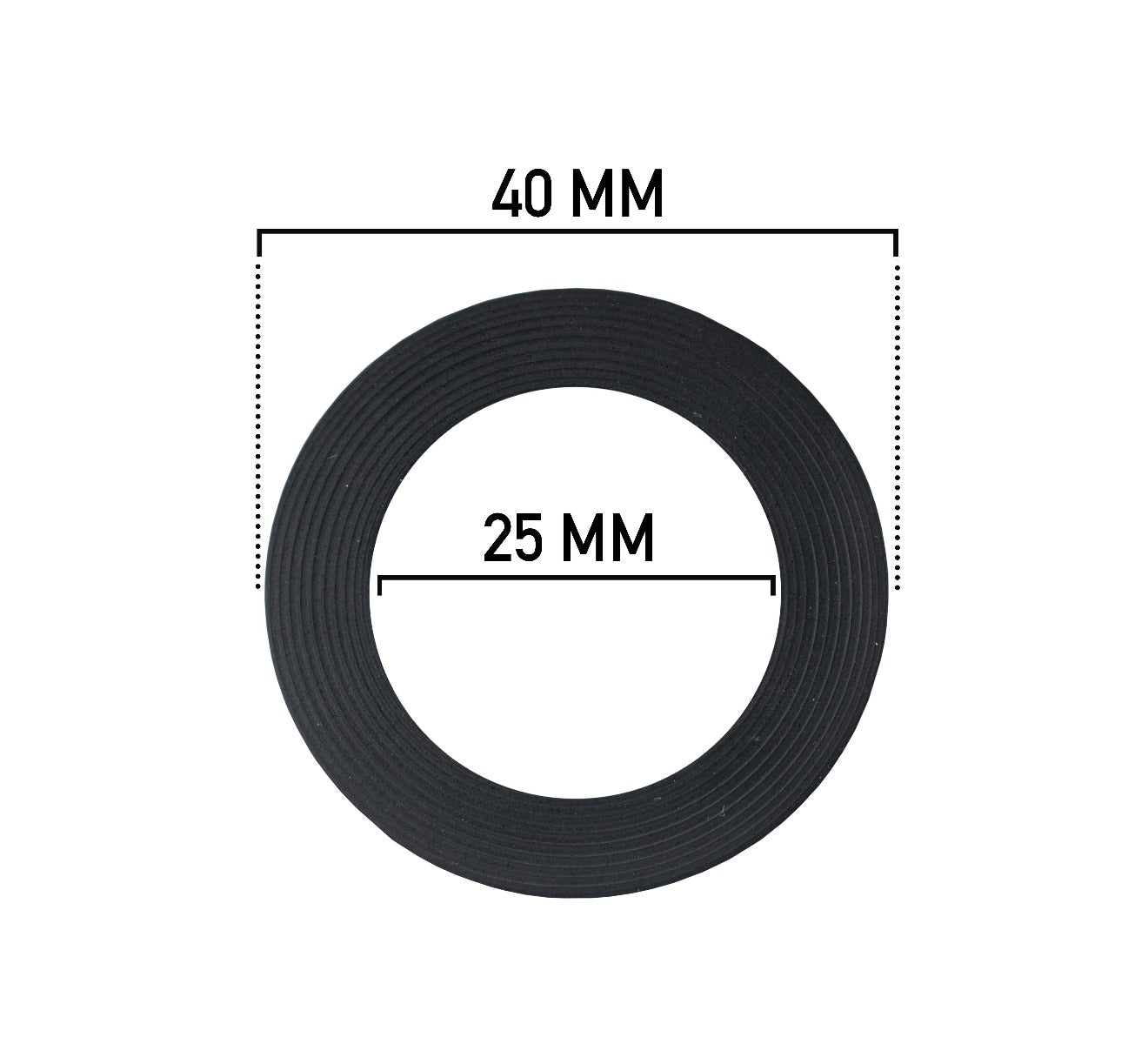 3/4" BSPF Back Nut With Washer - Best4Trade-Retail Tech Hose & Fittings