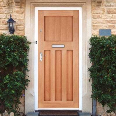 DX 30's Style Hardwood M&T External Door - 1981mm x 762mm - LPD Doors