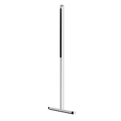 Zack Jaz Floor Squeegee — Brushed Stainless Steel, 120 cm Handle
