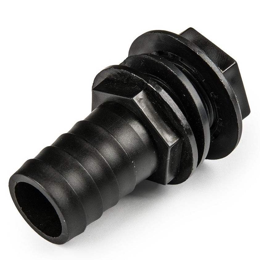 Tank Connector with Washer 3/4" BSPM & 1" Barb Outlet - Best4Trade-Retail Tech Hose & Fittings