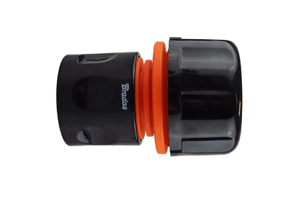Female Hose Connector Max Flo 1" Hose Black/Orange - Best4Trade-Retail Garden watering