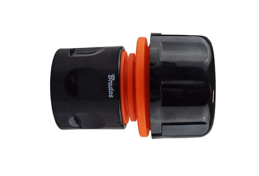 Female Hose Connector Max Flo 1" Hose Black/Orange - Best4Trade-Retail Garden watering