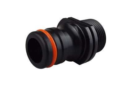 Male Tap Connector 3/4" BSPM - Max Flo, Black/Orange - Best4Trade-Retail Garden watering