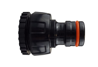 Female Tap Connector 1"-3/4" BSPF Max Flo Black/Orange - Best4Trade-Retail Garden watering
