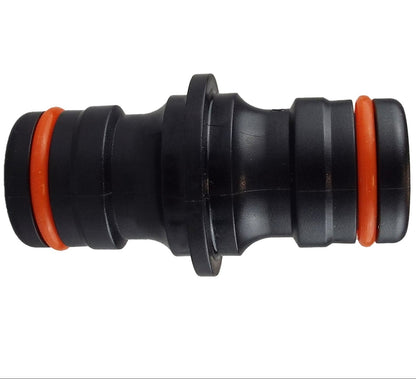 Two Way Connector Male - Max Flo Black/Orange - Best4Trade-Retail Garden watering