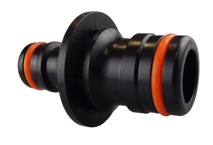 Two Way Adaptor Max Flo to Standard Snap-On Male Black/Orange - Best4Trade-Retail Garden watering